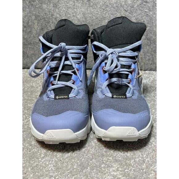 Adidas Terrex Swift R3 Mid Gore-Tex Hiking Shoes Mens 8 Gorpcore Outdoors Black - Picture 3 of 8